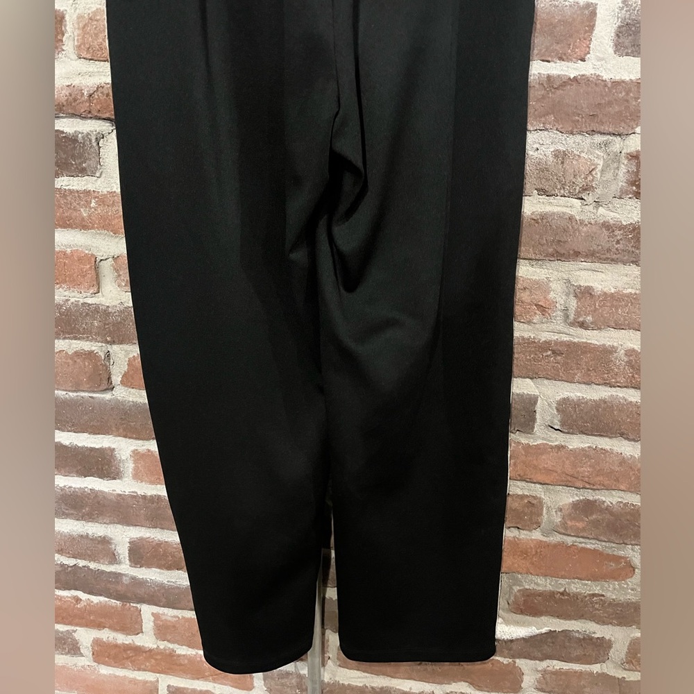 Gap Black Track Pants with White Stripes Size Small P - Picture 9 of 14